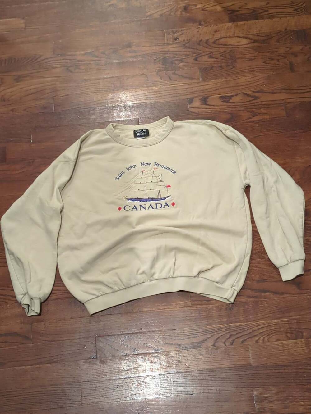 Spirit Lake Saint John New Brunswick Canada Sweatshirt Size S